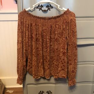 Free People Off the Shoulder Top